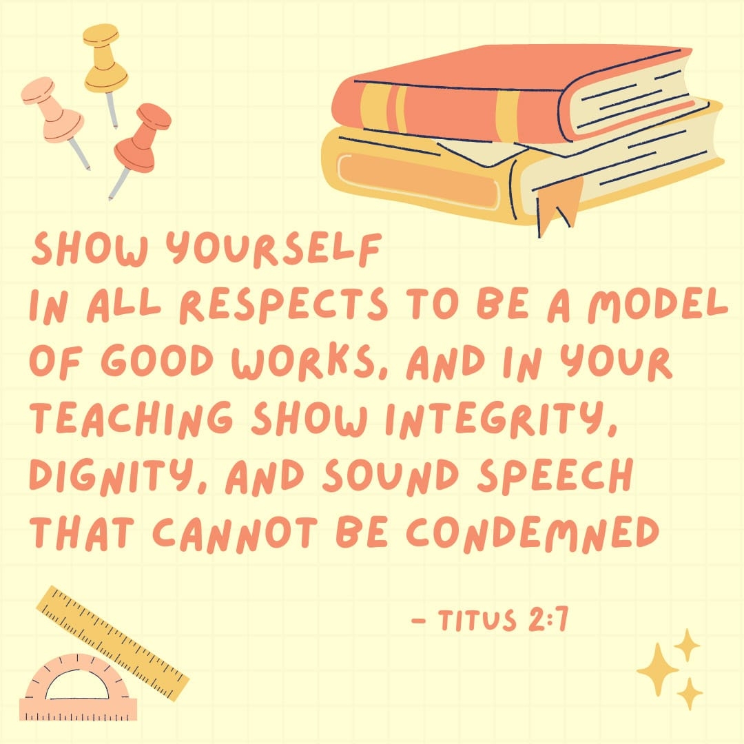 37 Amazing Bible Verses For Teachers A Special Prayer For Teachers 