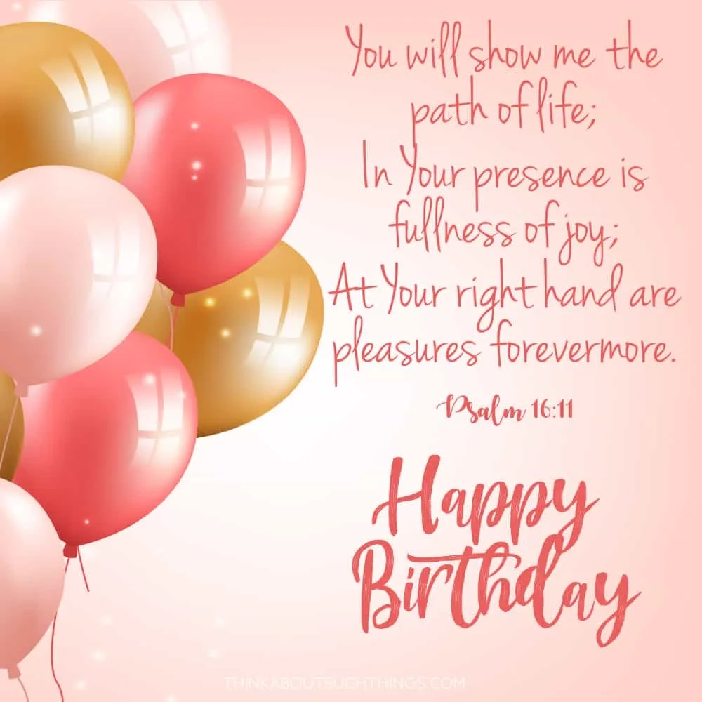 Birthday Quotes Bible Verse