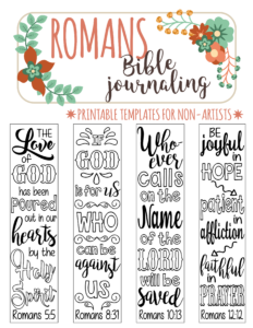 38 ROMANS Bible Journaling Ideas Bible Journaling Romans Bible Bible