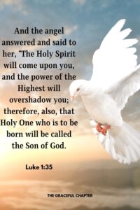 39 Bible Verses About The Holy Spirit The Graceful Chapter