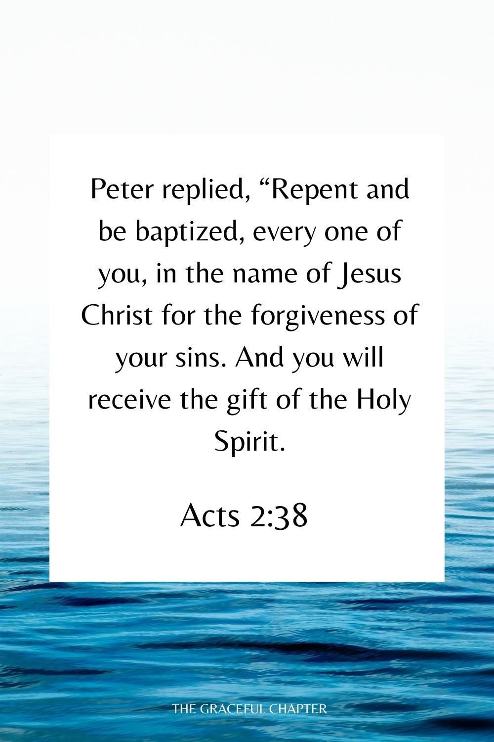 Baptism Quote Bible