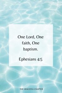 40 Bible Verses About Baptism The Graceful Chapter