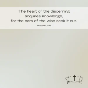 40 Bible Verses About Discernment And Wisdom