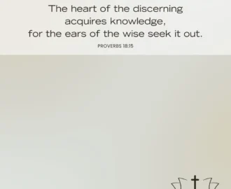 40 Bible Verses About Discernment And Wisdom
