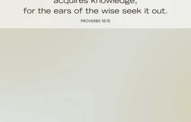 40 Bible Verses About Discernment And Wisdom