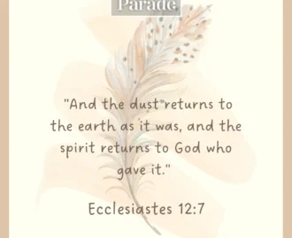 40 Comforting Bible Verses About Death Parade