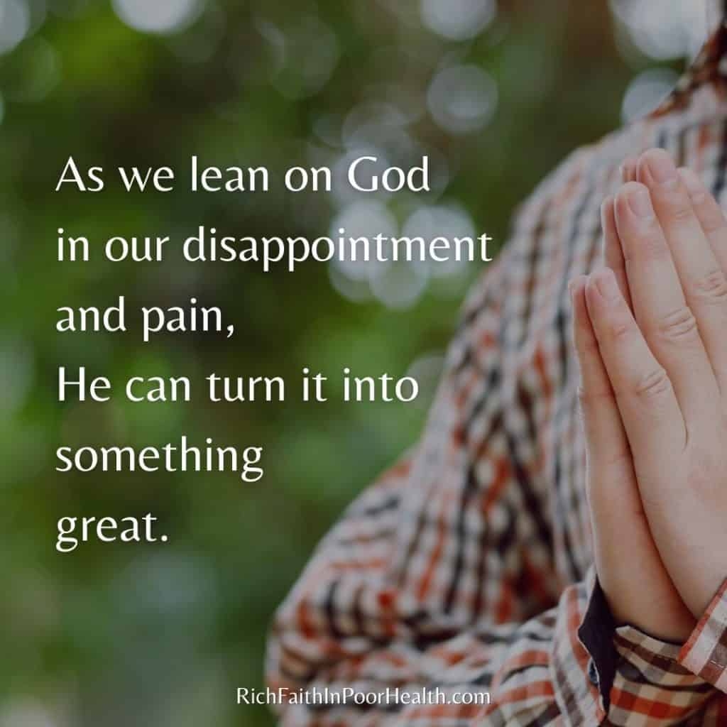 Bible Quotes About Disappointment