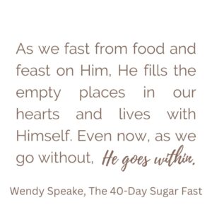 40 Scriptures For A 40 Day Fast Wendy Speake