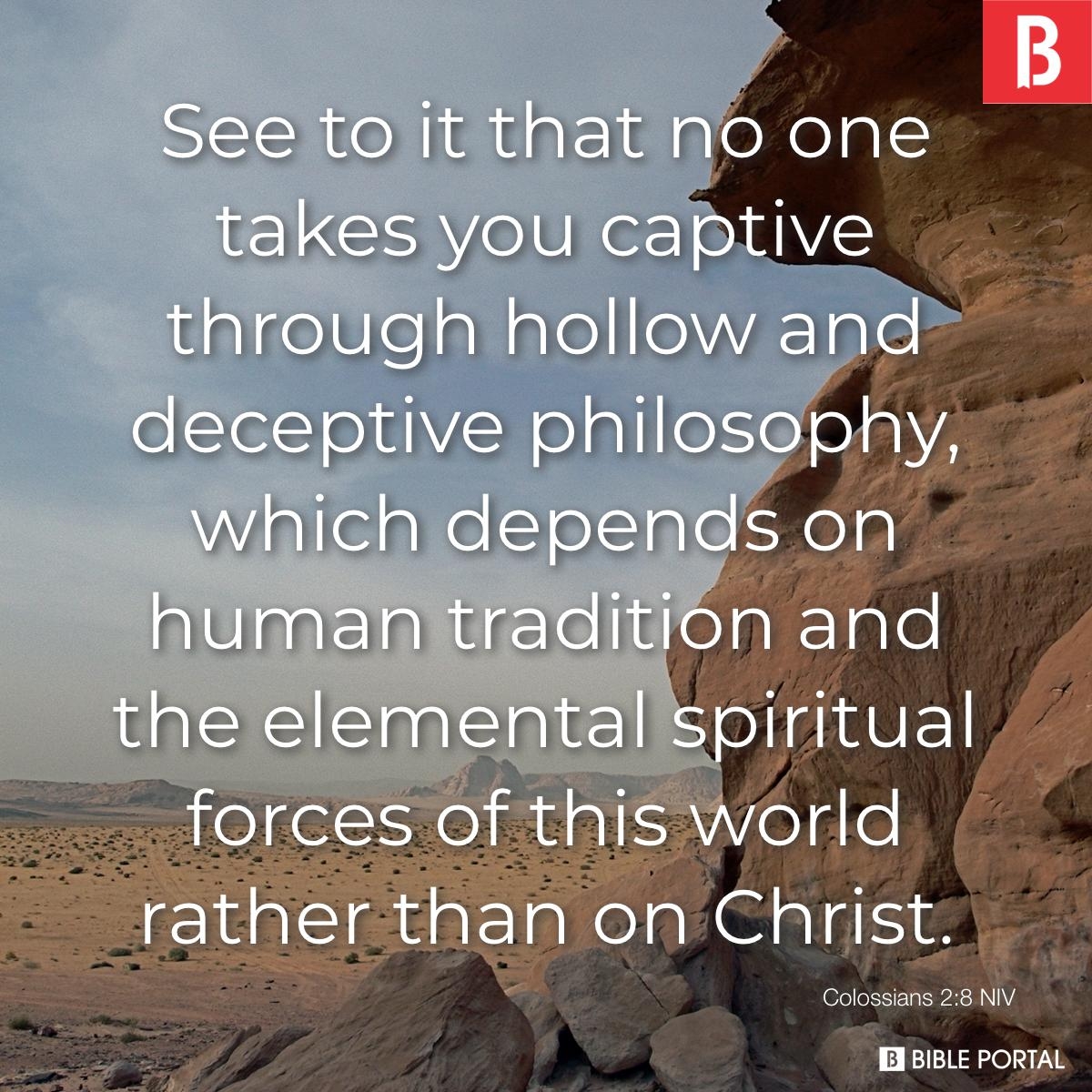 41 Bible Verses About Philosophy