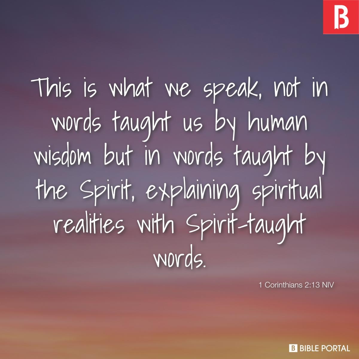 41 Bible Verses About Philosophy