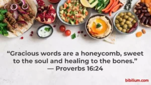 41 Sumptuous And Sweet Bible Verses About Food PDF