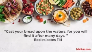 41 Sumptuous And Sweet Bible Verses About Food PDF