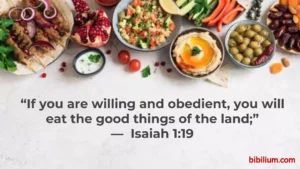 41 Sumptuous And Sweet Bible Verses About Food PDF