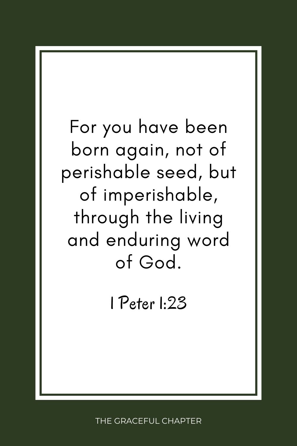 42 Bible Verses About Being Born Again The Graceful Chapter