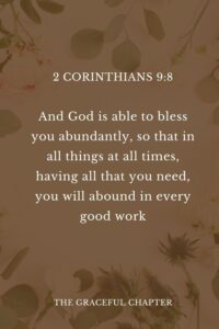 43 Bible Verses About Blessings The Graceful Chapter