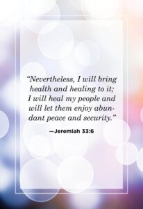 45 Bible Verses About Healing For Comfort And Strength