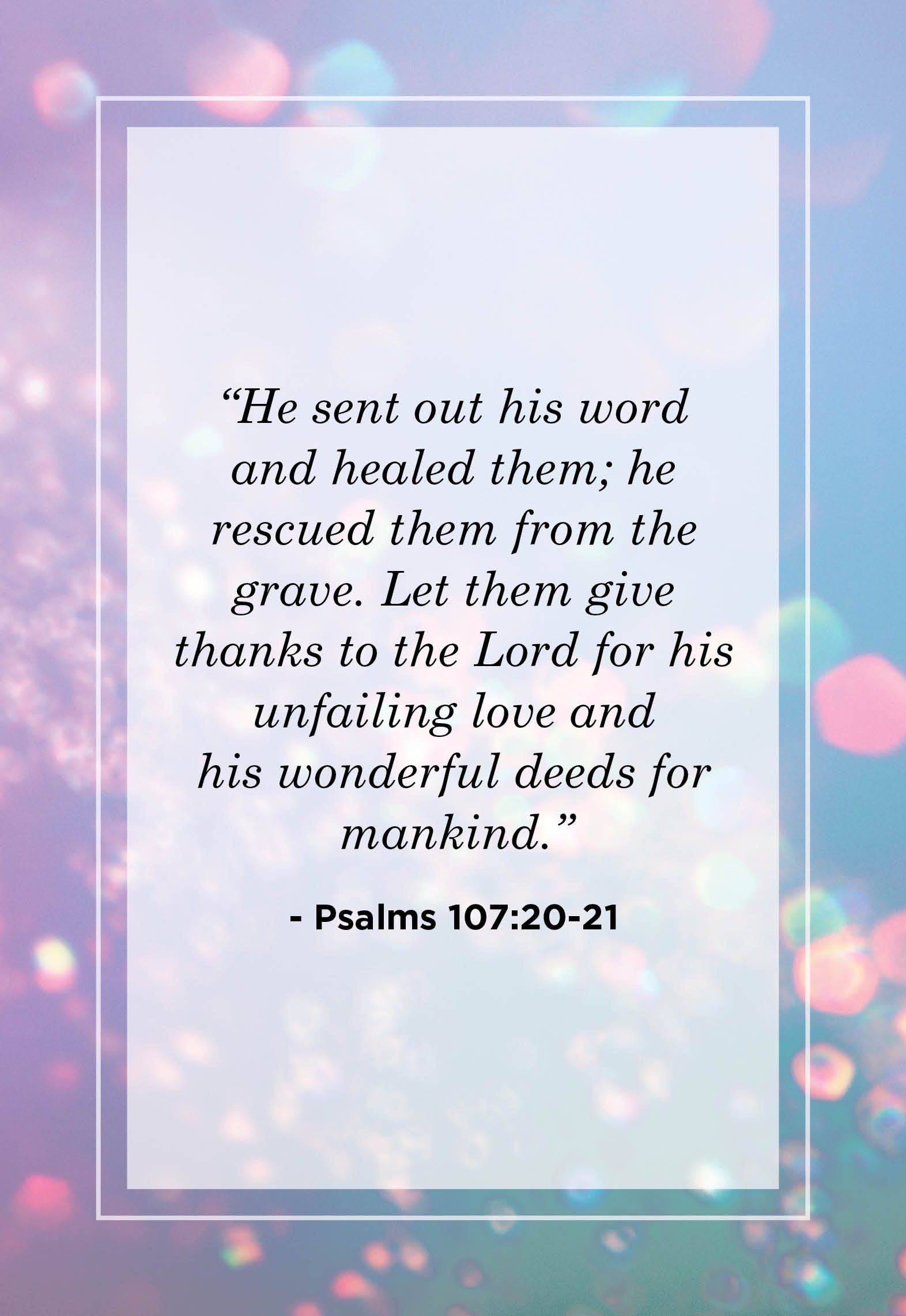 Bible Quotes About Good Health