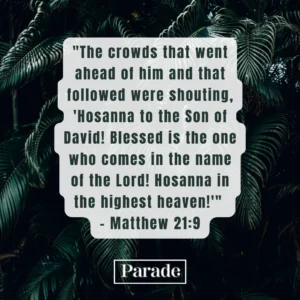 45 Palm Sunday Quotes And Scriptures 2025 Parade