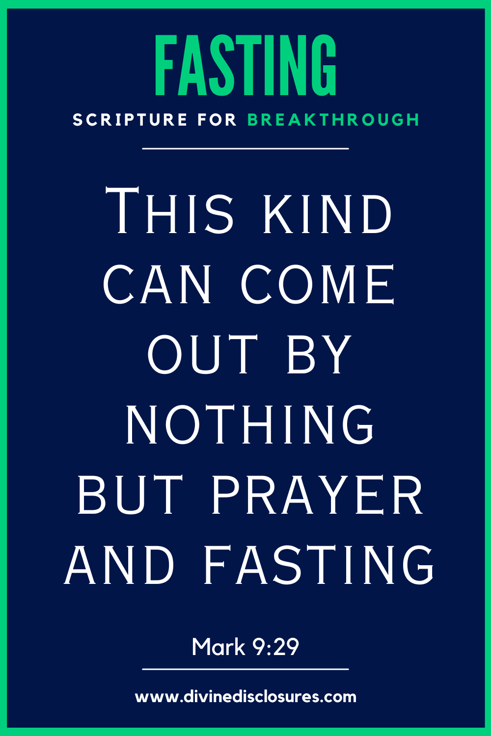 Bible Quotes About Fasting And Prayer