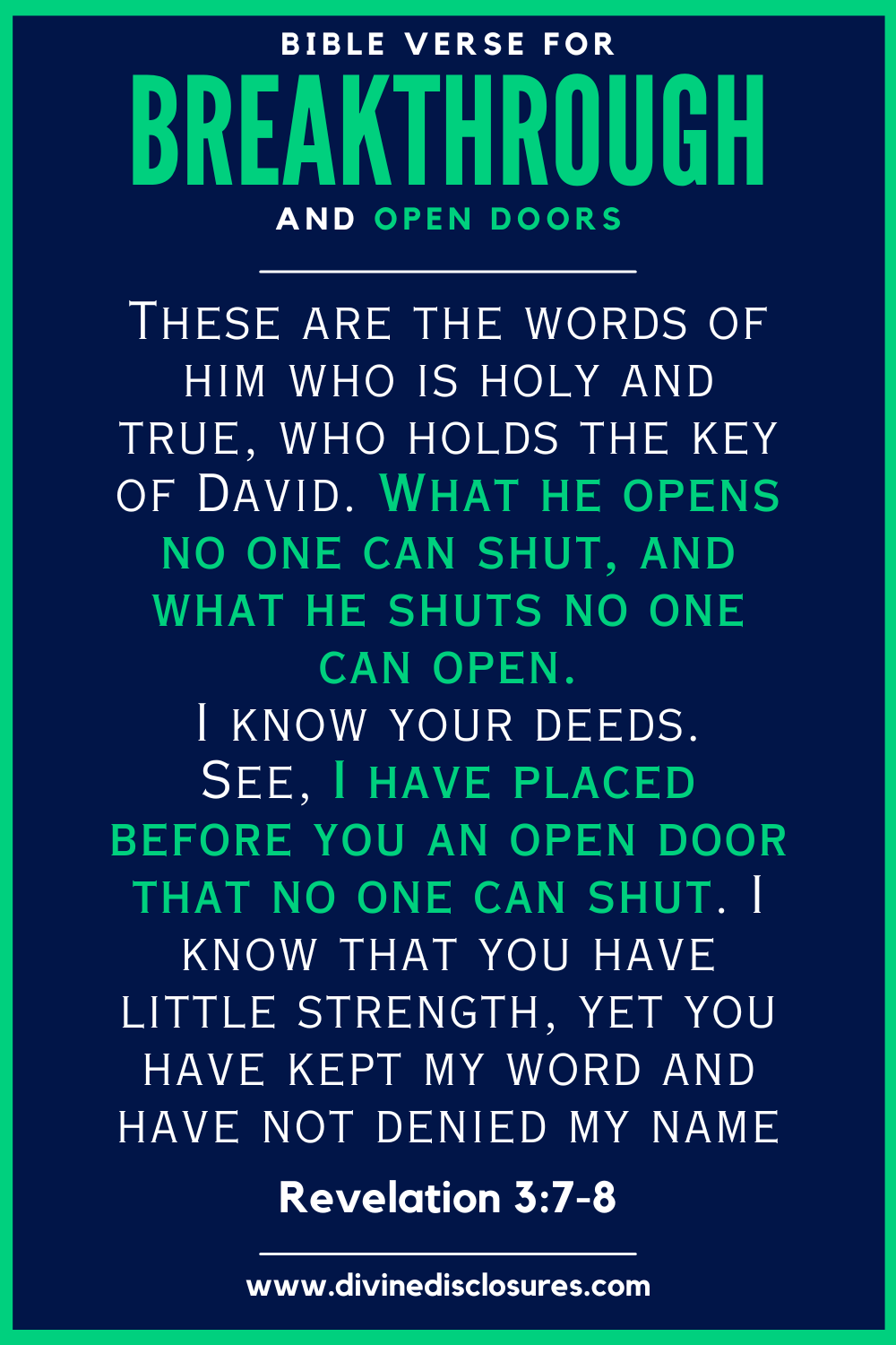 Bible Quotes About Destiny