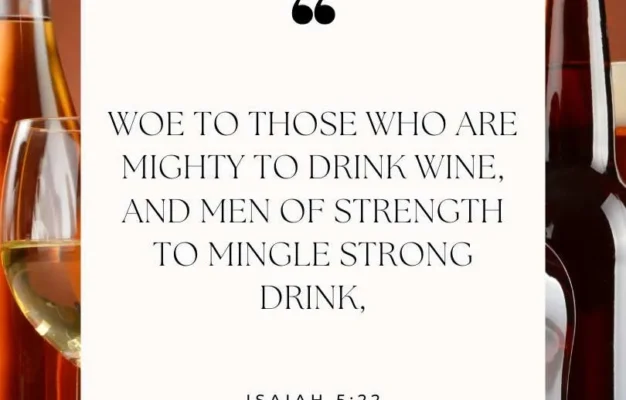48 Bible Verses On Alcohol Christian Guidance Wisdom