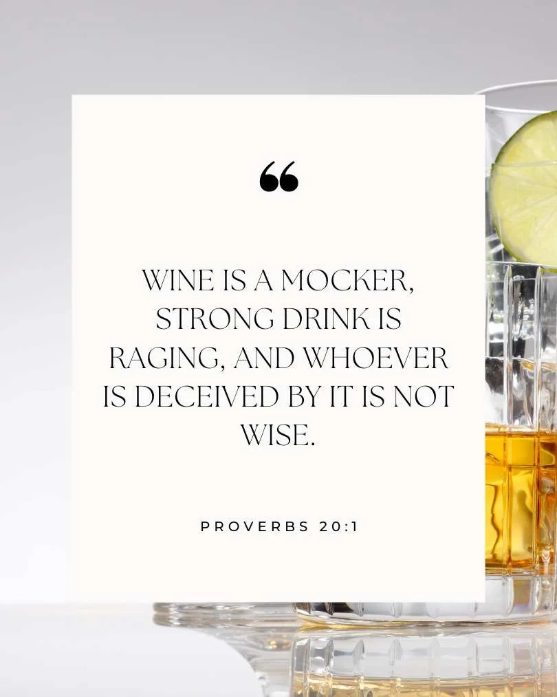 48 Bible Verses On Alcohol Christian Guidance Wisdom