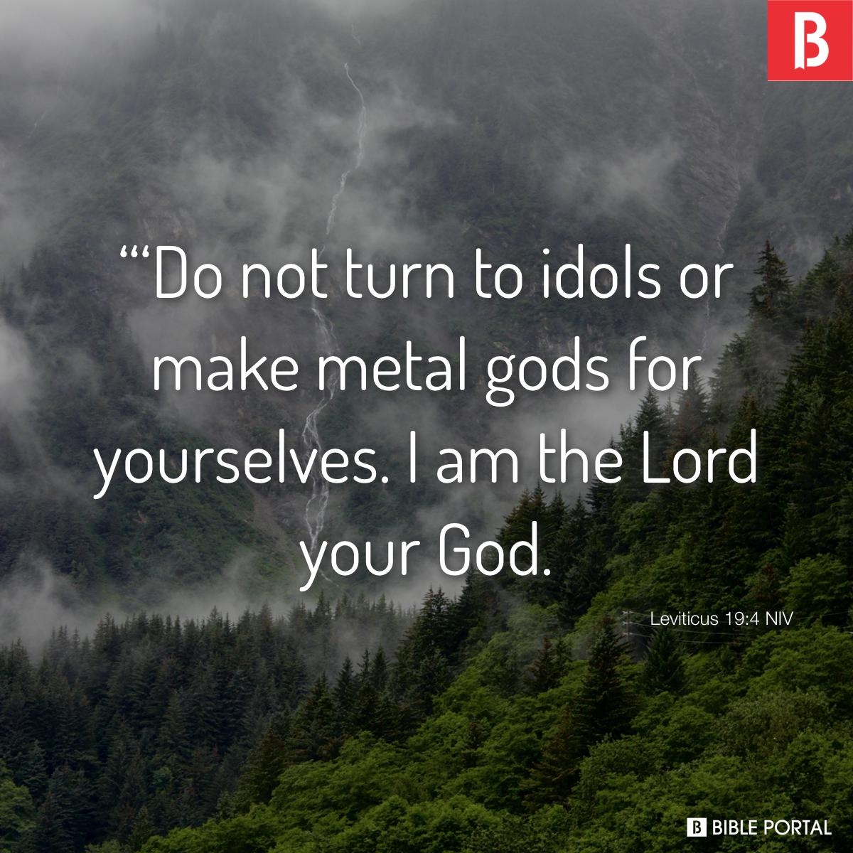 483 Bible Verses About Idolatry