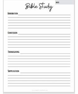 5 Free Printable Bible Study Worksheets For Christian Women