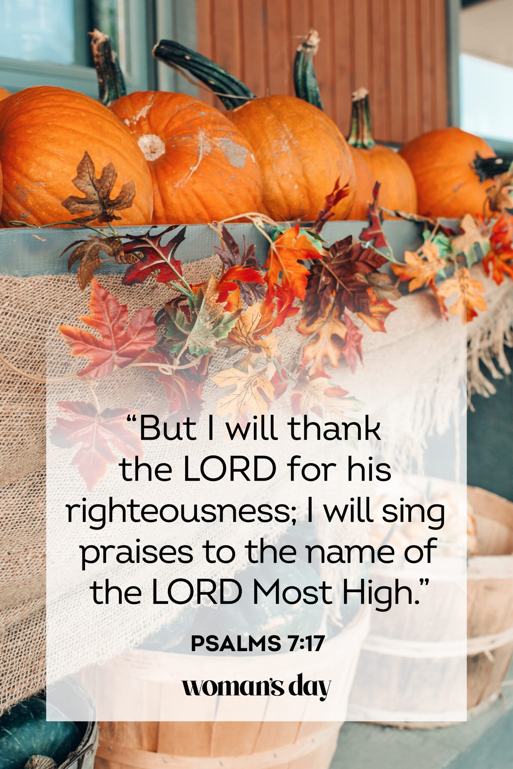 Bible Quotes About Thanksgiving