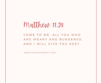 50 Encouraging Bible Verses For New Moms Cozy Nursery