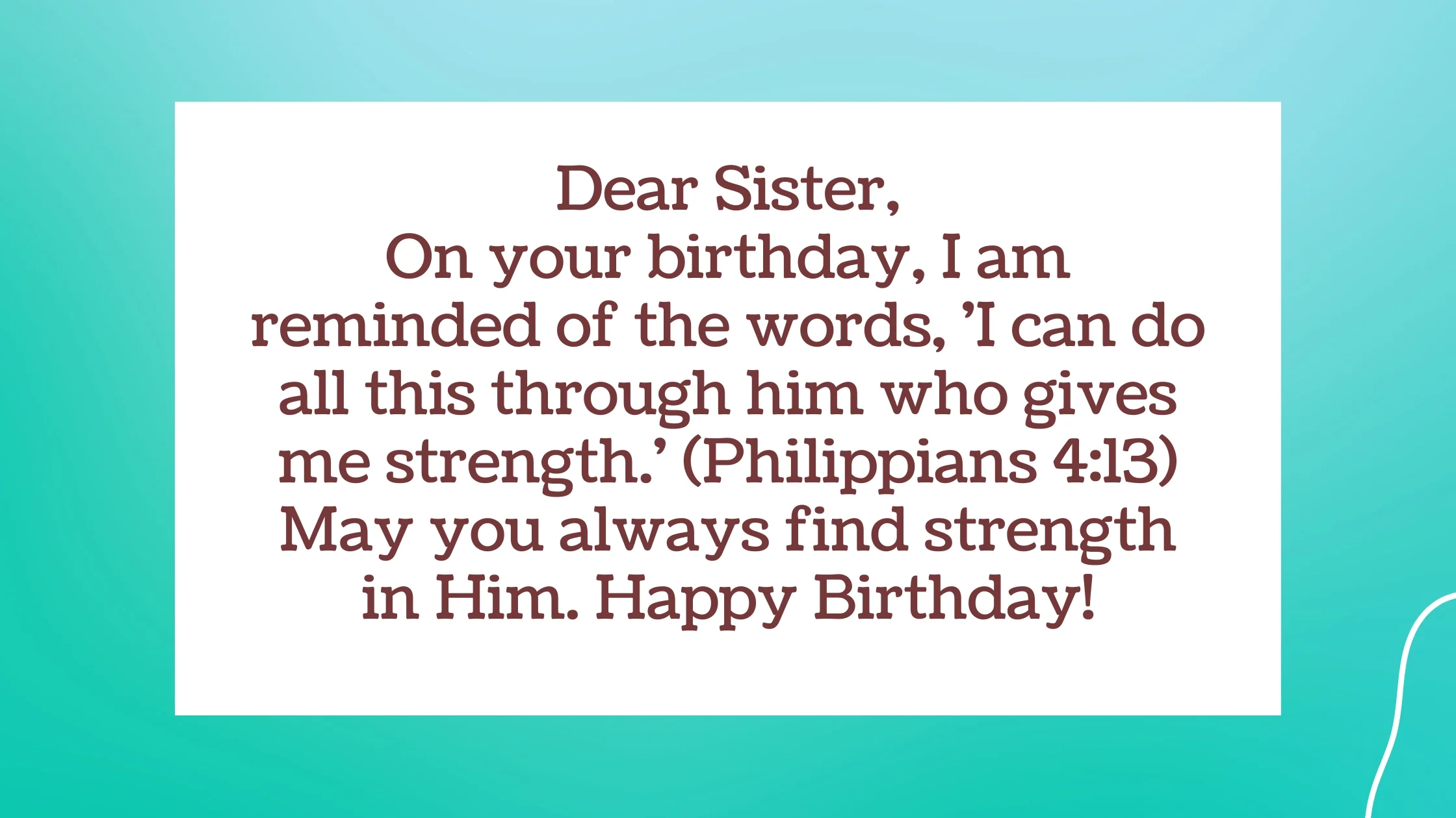 50 Inspiring Bible Verses For Sister s Birthday Celebrating Faith And All Love Here