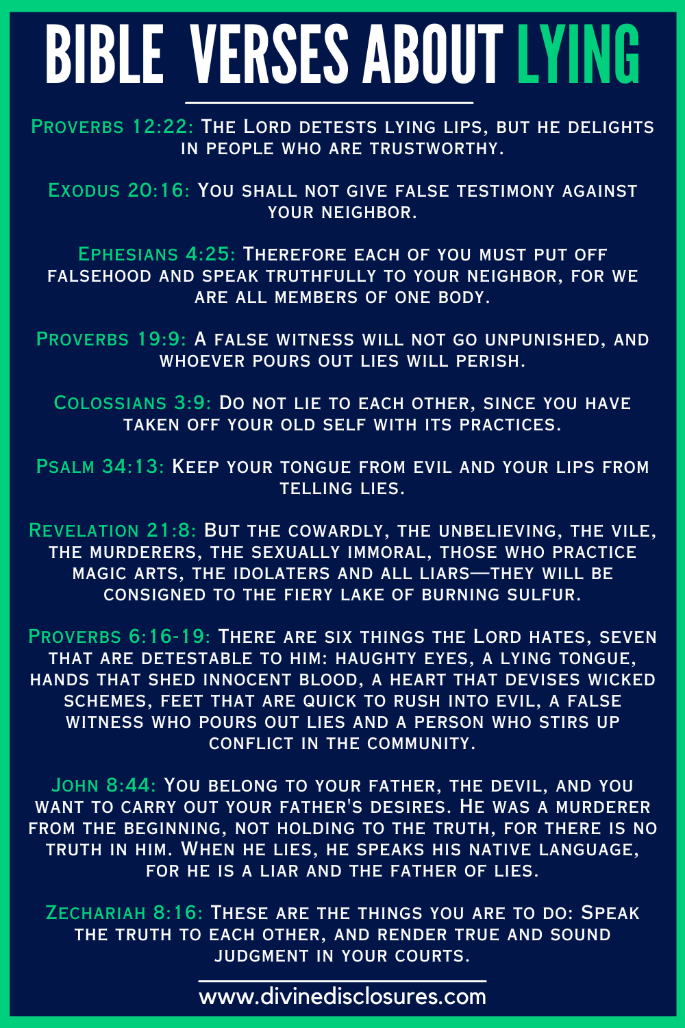 50 Powerful Bible Verses About Lying For 2026