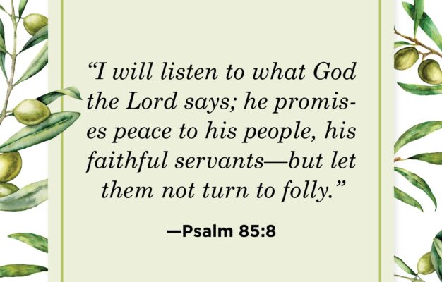 50 Short Bible Verses About Peace