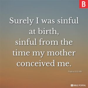 51 Bible Verses About Original Sin