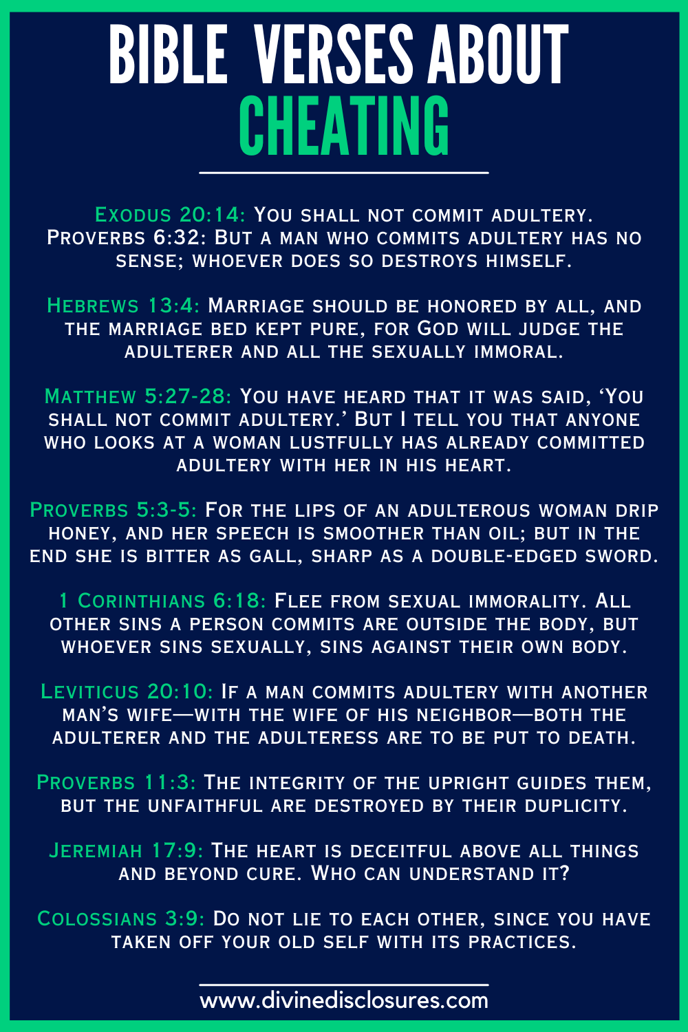 51 Powerful Bible Verses About Cheating For 2026