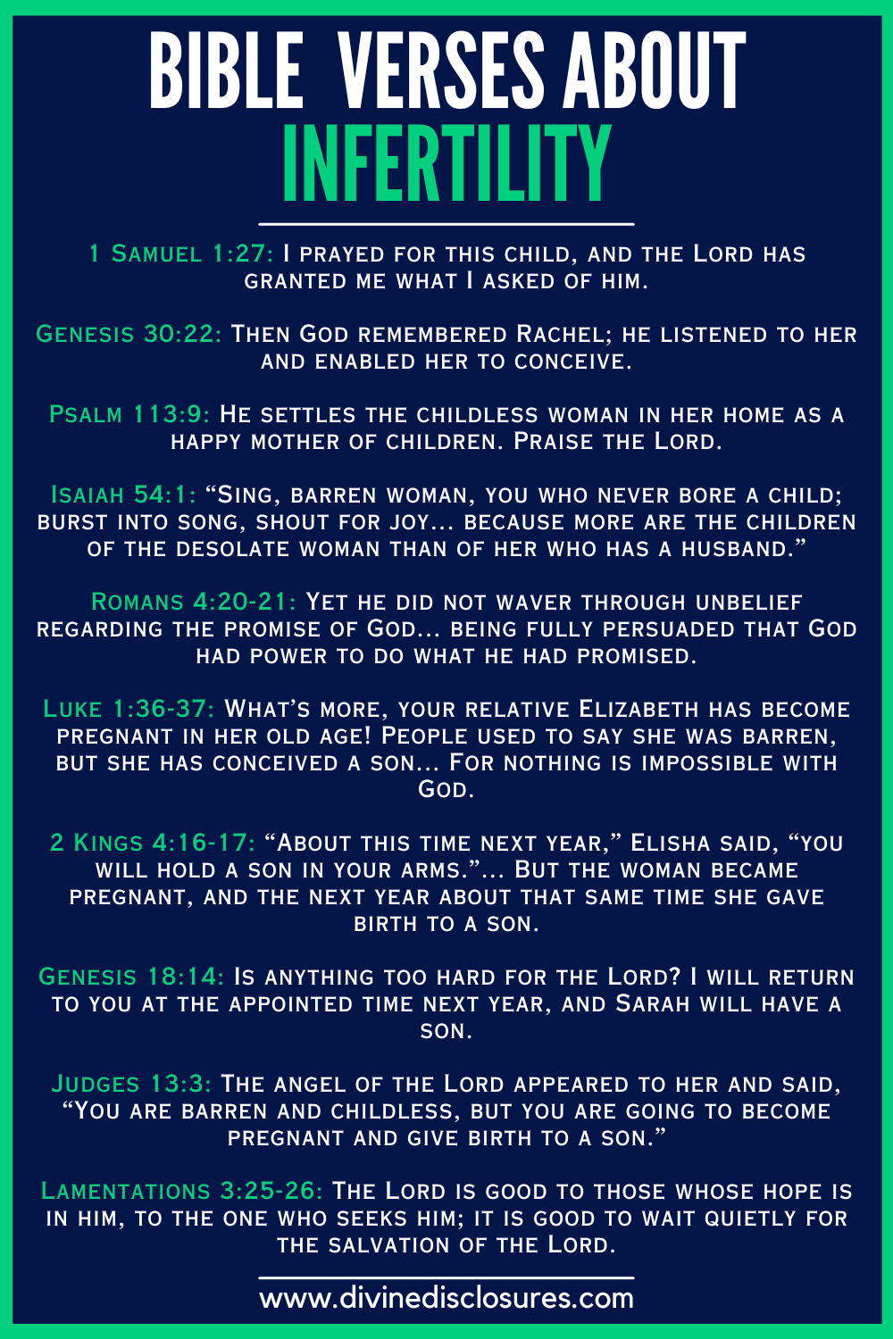 51 Powerful Bible Verses About Infertility For 2026