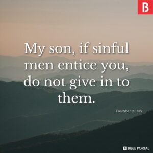 53 Bible Verses About Peer Pressure