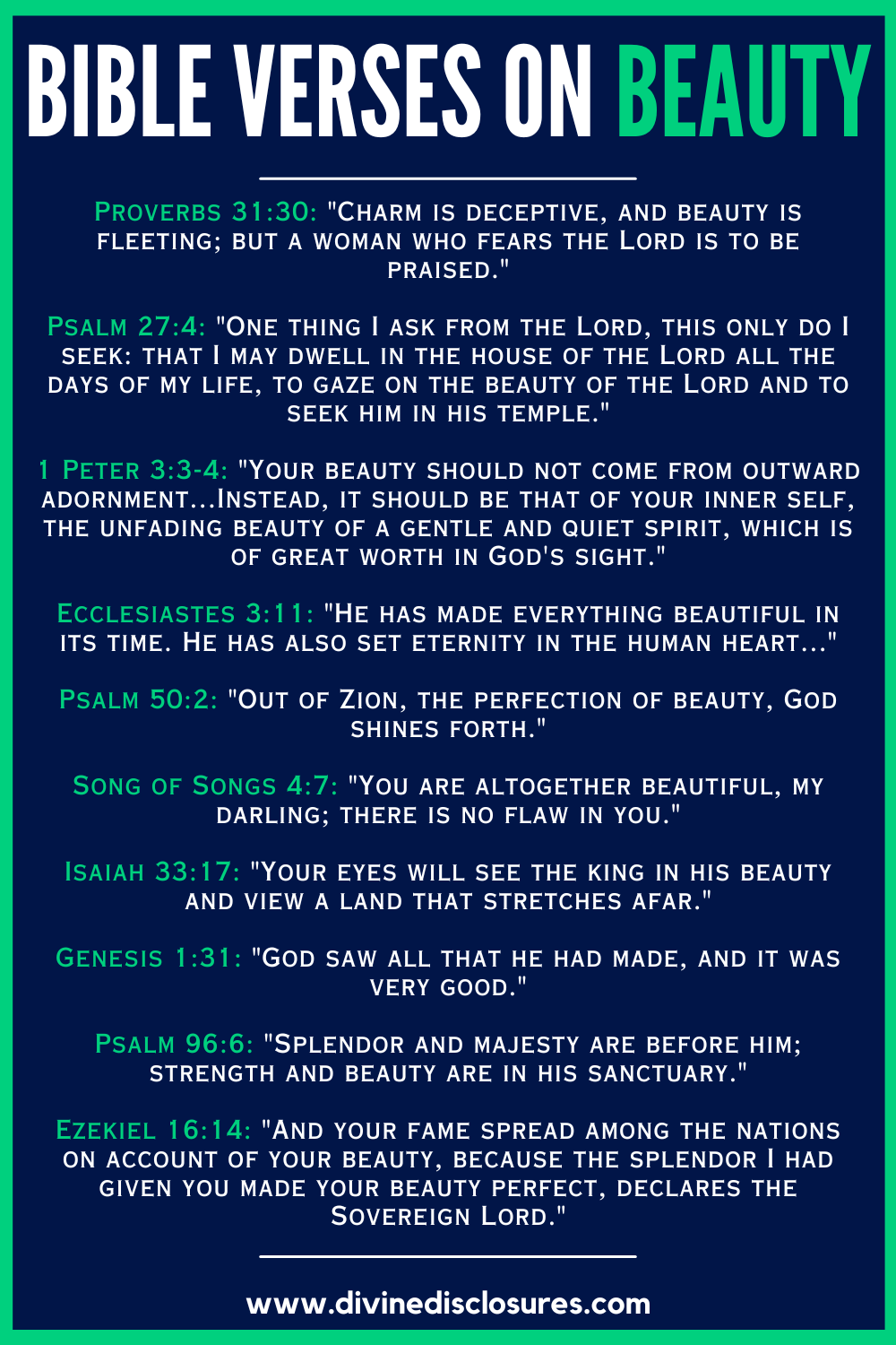 53 Powerful Bible Verses About Beauty For 2026