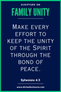 53 Powerful Bible Verses About Family Unity And Togetherness