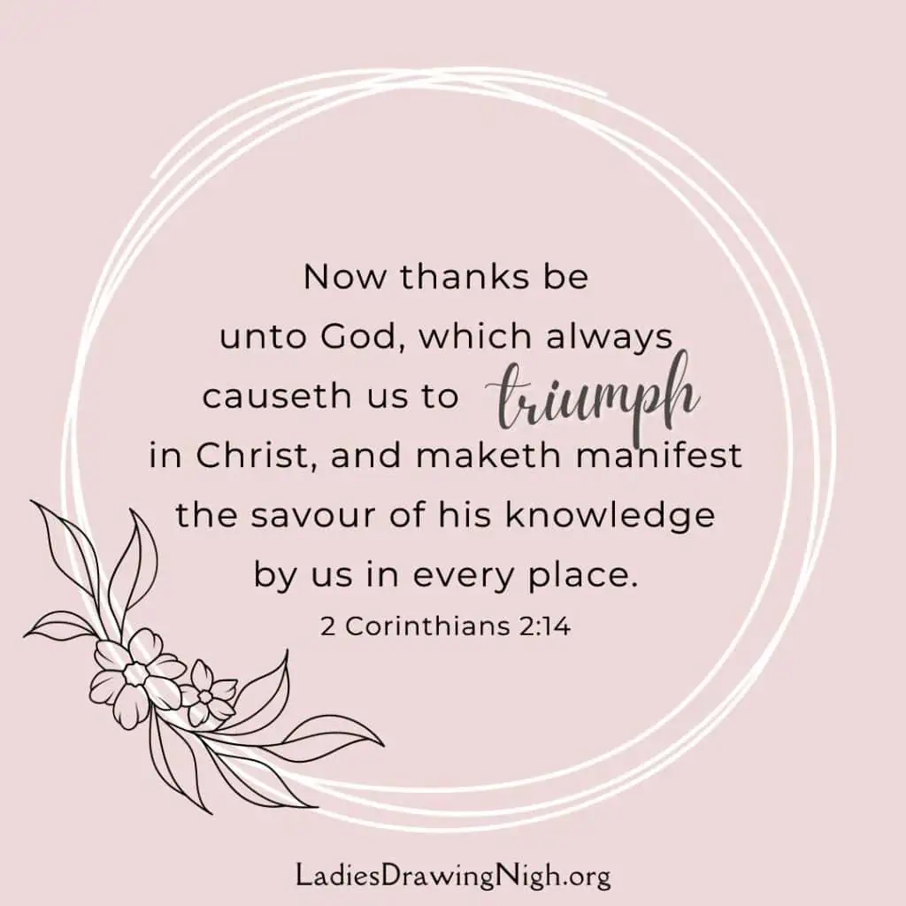 53 Powerful Victory In Jesus Scripture Verses KJV Ladies Drawing Nigh