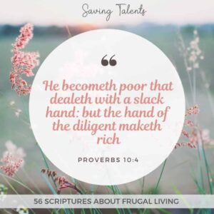 56 Scriptures About Money Frugal Living And Finances Story