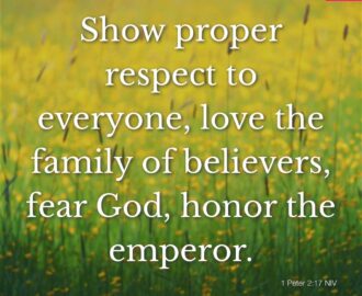 58 Bible Verses About Respecting Others