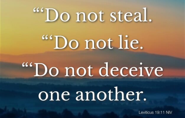 59 Bible Verses About Theft