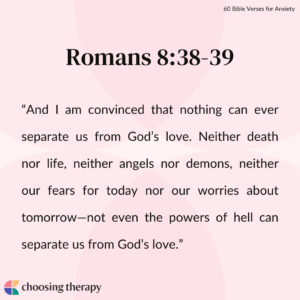 60 Bible Verses For Anxiety