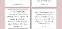 60 NIV Bible Verse Cards Printable Scripture Self Care PDF Etsy