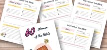 60 Women Of The Bible Worksheets Homeschool Giveaways