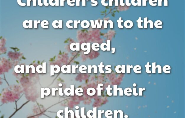 64 Bible Verses About Grandparents