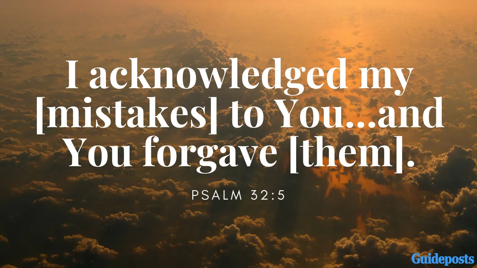 7 Bible Verses To Help You Forgive Yourself Guideposts