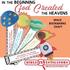 7 Days Of Creation Printable And Craft Thinking Kids