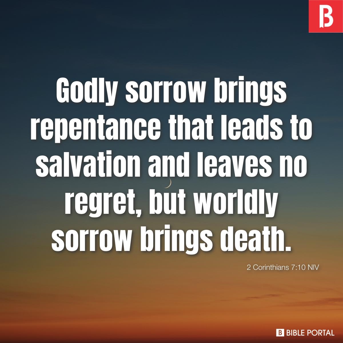 70 Bible Verses About Regret